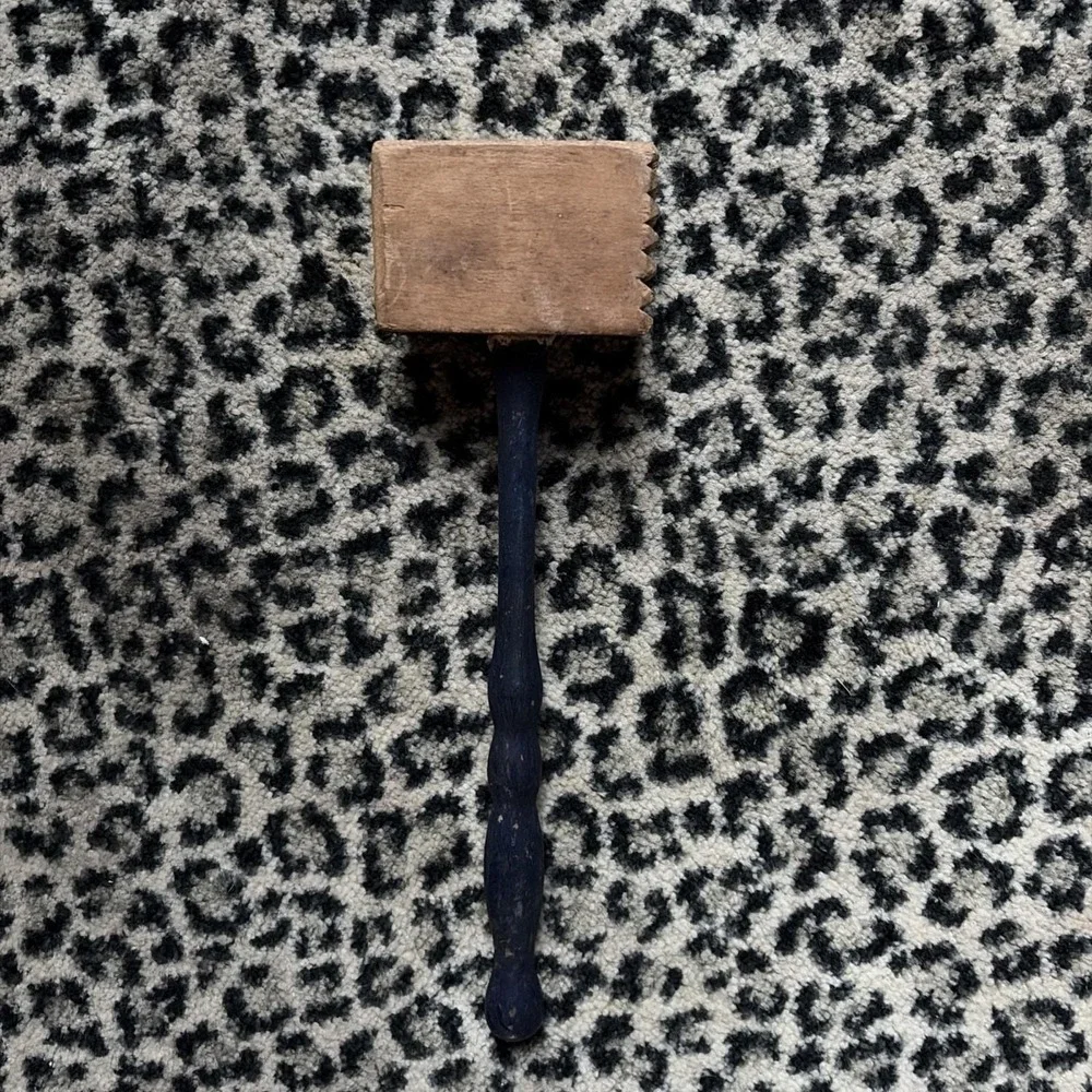 VTG Primitive Wood Meat Tenderizer Mallet -‎ 12